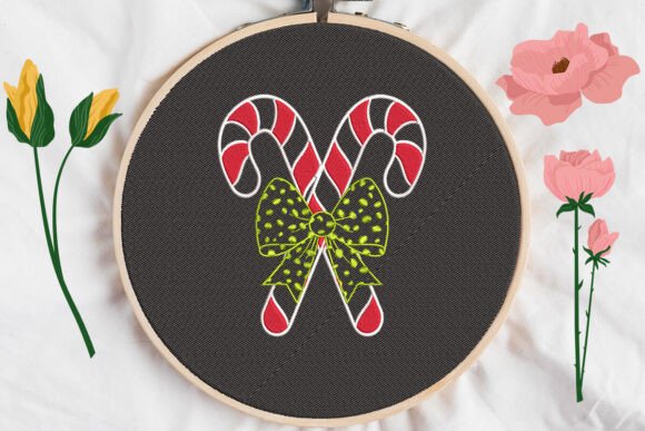 Candy Bow Christmas Applique Review