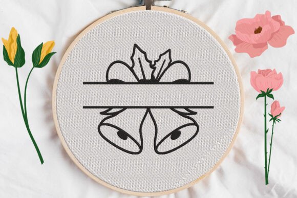 Christmas Holy Leaves and Jingle Bells Embroidery Review
