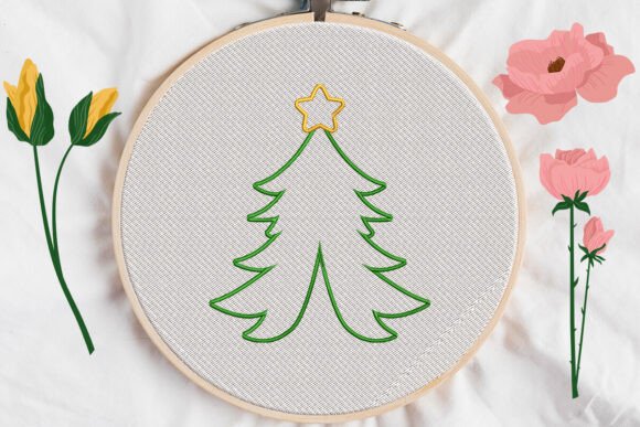 Christmas Tree Embroidery Design Review