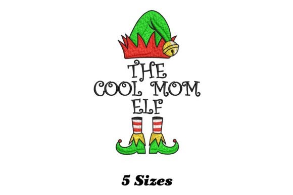 Cool Mom Elf Christmas Embroidery Review