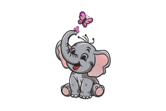 Elephant Butterfly Embroidery Review