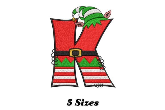 Elf Latter K Christmas Embroidery Design Review