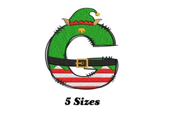 Elf Letter G Christmas Embroidery Review