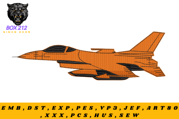 Fighter Plane Embroidery Design Review
