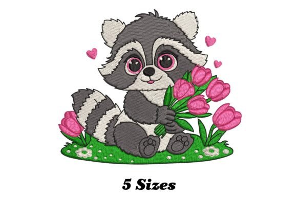 Floral Raccoon Embroidery Review