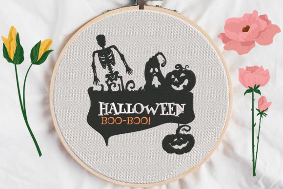 Halloween Boo Boo Embroidery Review