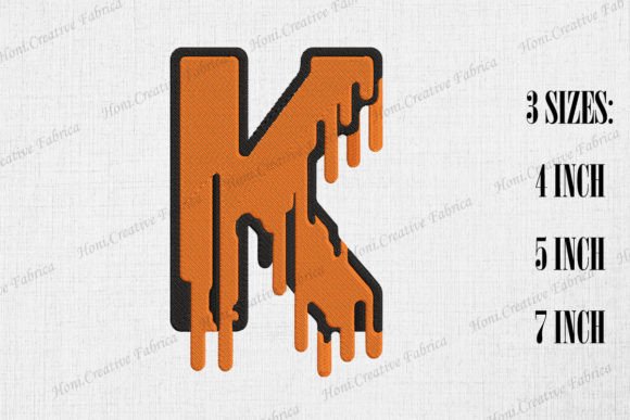Halloween Letter K Embroidery Design Review