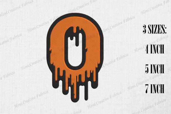 Halloween Letter O Embroidery Review