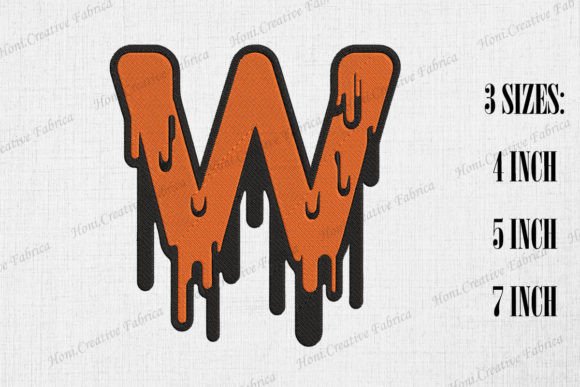 Halloween Letter W Embroidery Design Review
