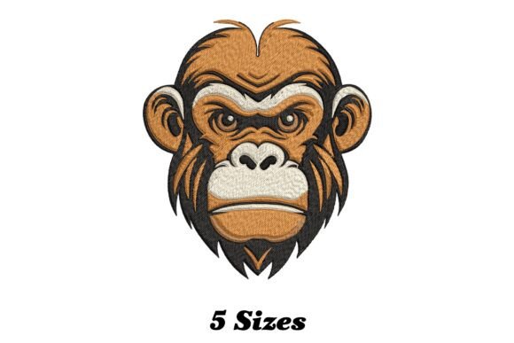 Monkey Head Embroidery Design Review