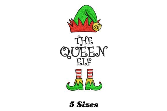 Queen Elf Christmas Embroidery Review