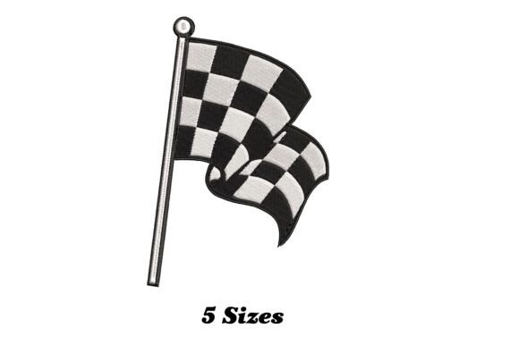 Racing Flag Embroidery Design Review